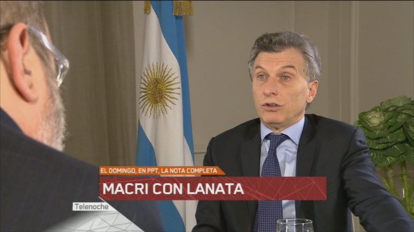 "Acá no hay más Cristóbal López": la dura advertencia de Mauricio Macri en la entrevista con Lanata